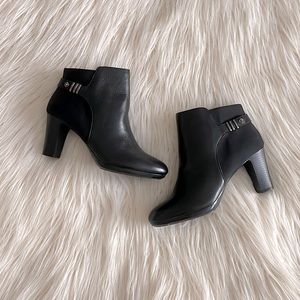 Anne Klein Black Booties